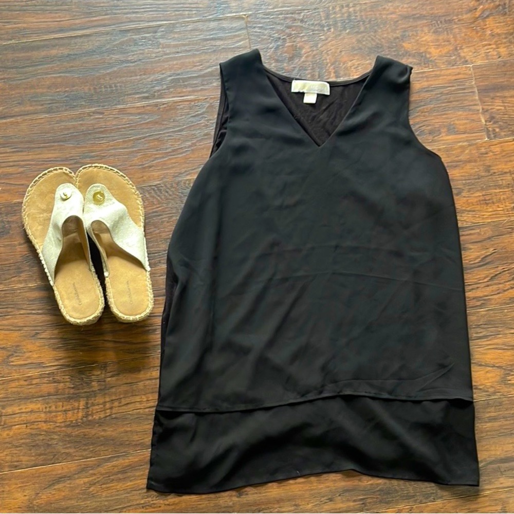 Michael Kors Medium Black Sleeveless Top